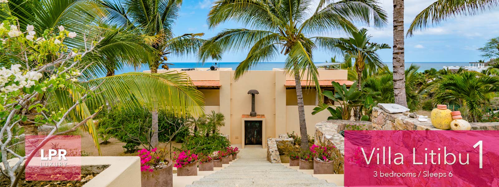 Villa Litibu 1 - Beachfront home along the RIviera Nayarit, Mexico