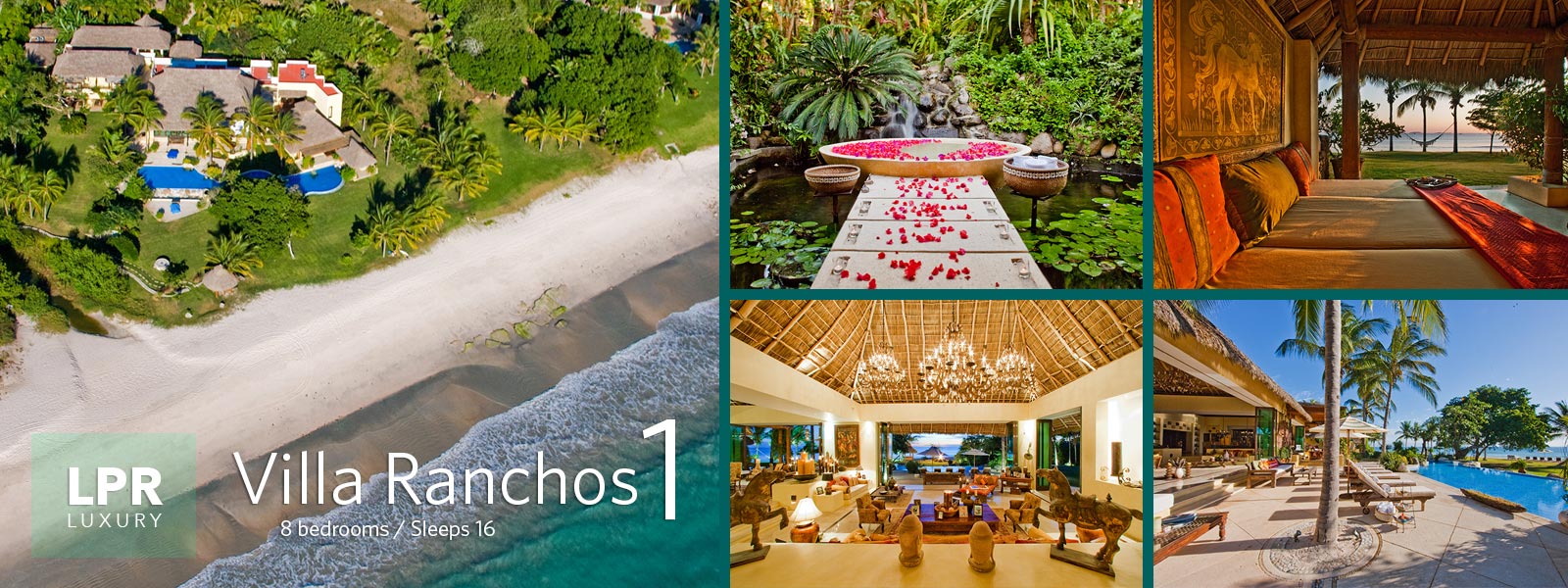 Villa Ranchos 1 - Ultra luxury villa for sale and rent at the Punta Mita Resort - Puerto Vallarta luxury real estate