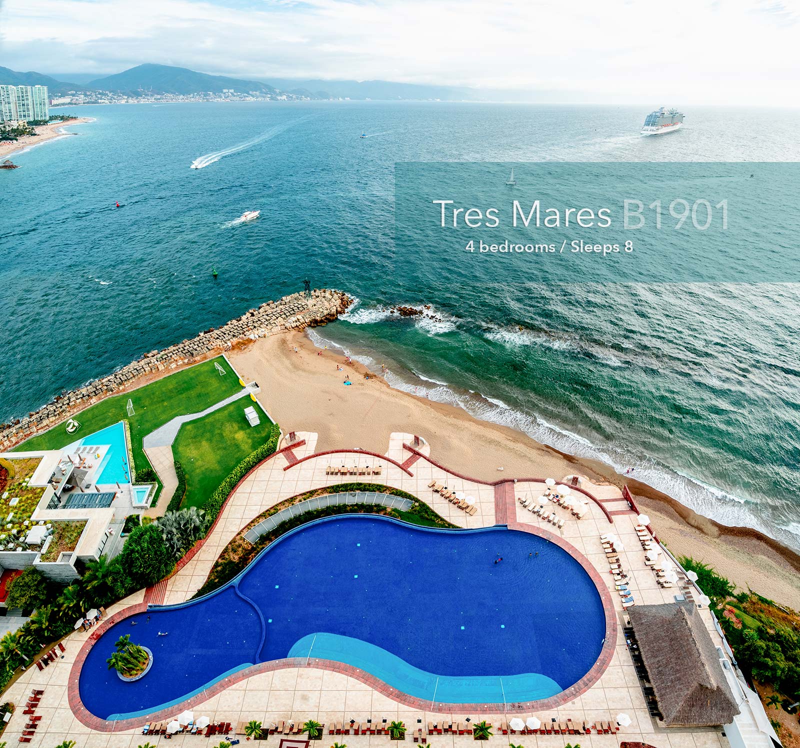 Tres Mares - B1901 - Real estate in Marina Vallarta, Puerto Vallarta, Jalisco, Mexico