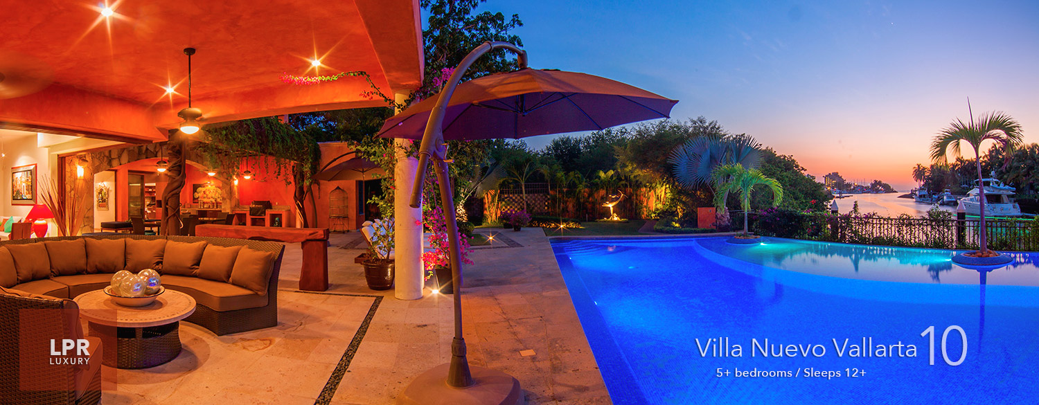 Villa Nuevo Vallarta 10 - Luxury Puerto Vallarta real estate and vacation rentals - Marina and canal lots and villas for sale in Mexico