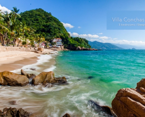 Villa Conchas Chinas 16 - Luxury Puerto Vallarta beachfront vacation rental villa