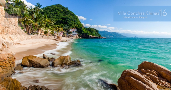 Villa Conchas Chinas 16 - Luxury Puerto Vallarta beachfront vacation rental villa