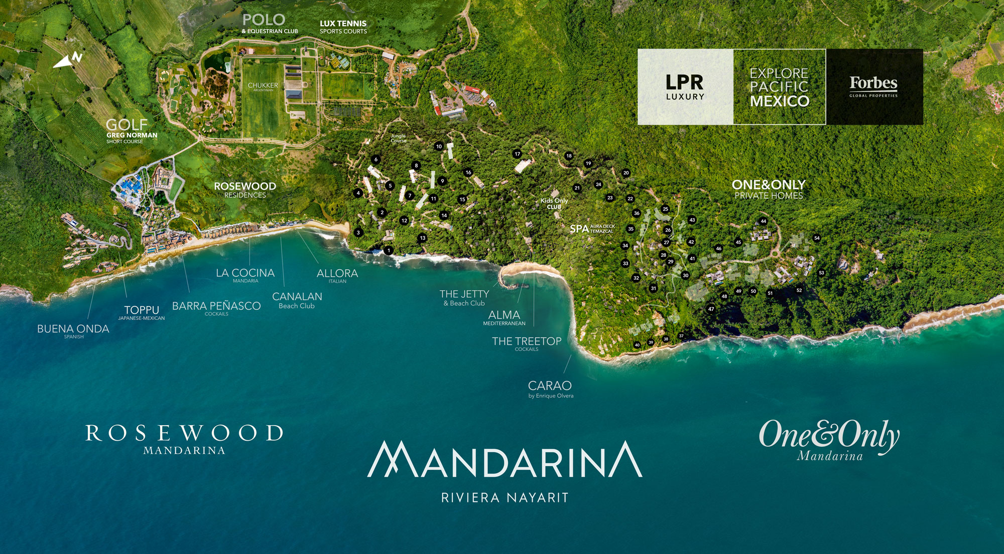 Mandarina - Riviera Nayarit - Featuring the One&Only and the Rosewood hotels.
